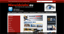 Desktop Screenshot of niewidzialni.eu